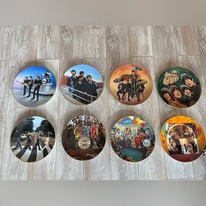 The Beatles 8 piece Delphi/Bradex plate set from Apple Corps. Limited Edition.